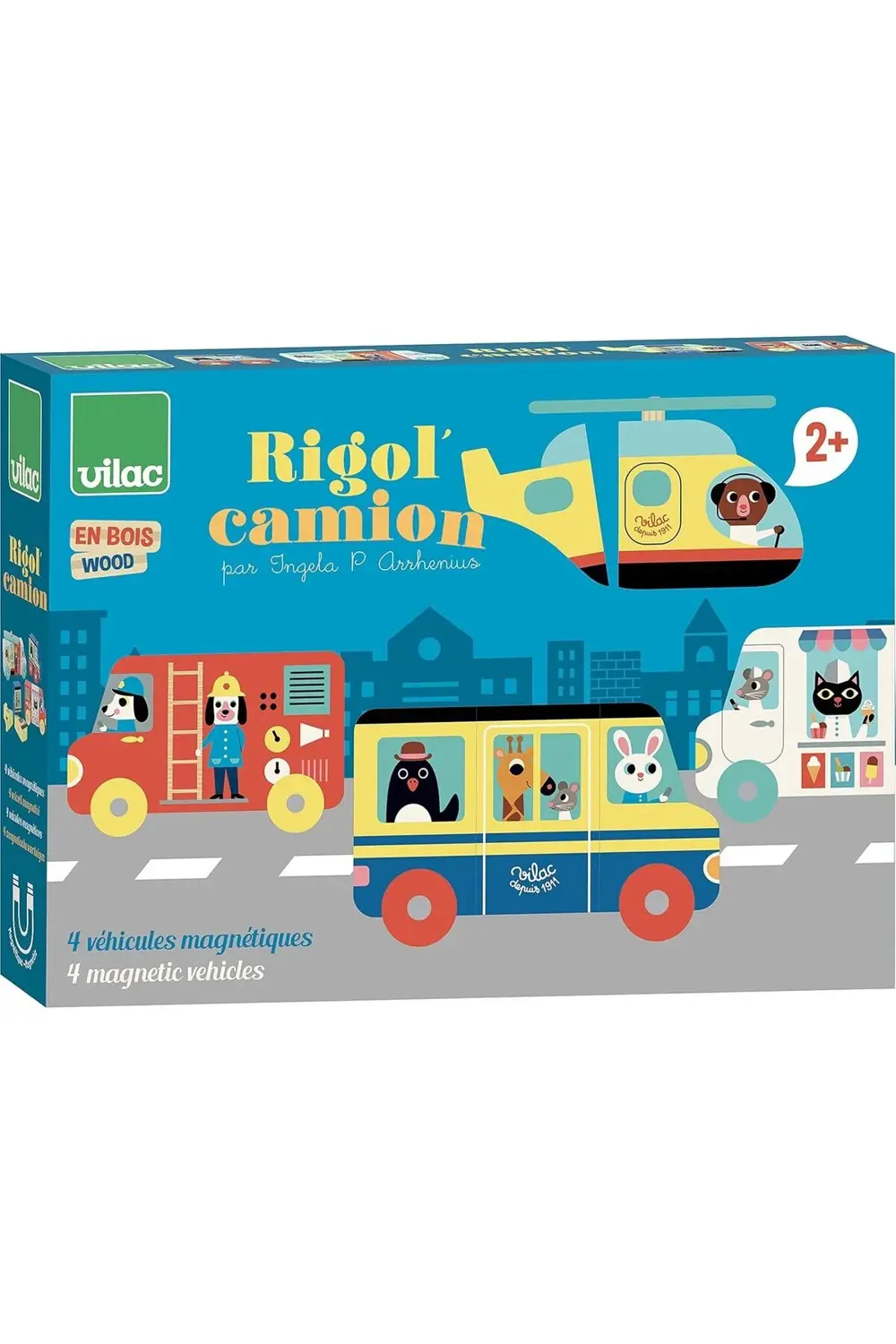 modashine Vilac Mıknatıslı Araçlar Meslekler polymix 1171935