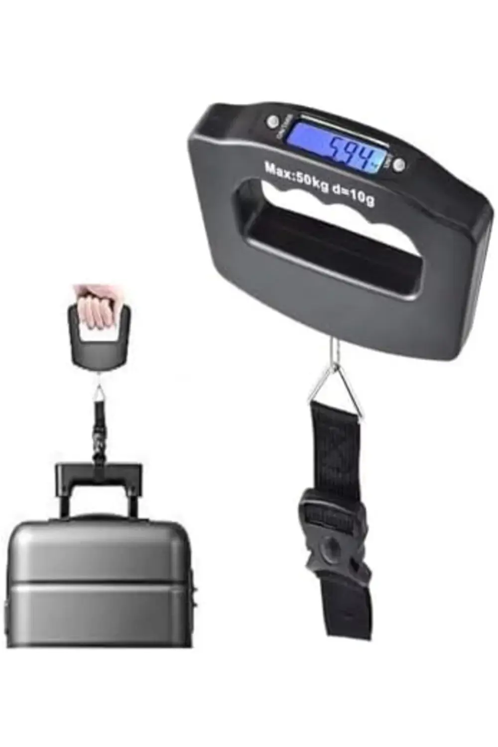 modashine YENİ Elektronik Dijital El Tartısı Bavul Terazisi Pazar