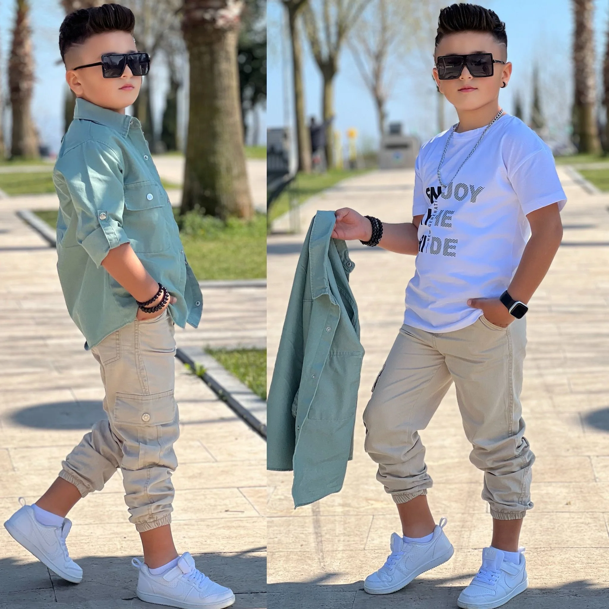 MODAVALS CEP ve KOL DETAYLI DÜĞMELİ CEKET BASKILI TİŞÖRT ve KARGO MODAVALS CEP ve KOL DETAYLI DÜĞMELİ CEKET BASKILI TİŞÖRT ve KARGO