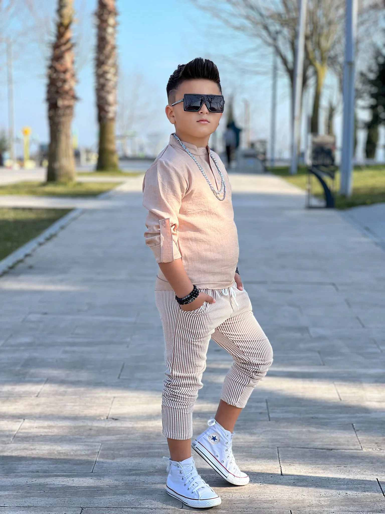 MODAVALS HAKİM YAKA KOL KATLAMALI BADİ & BELİ LASTİKLİ BAĞCIKLI C