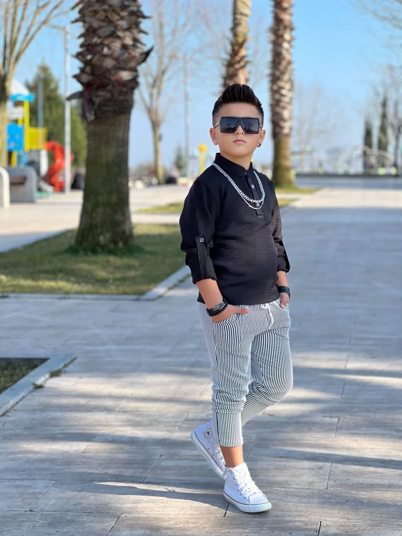 MODAVALS HAKİM YAKA KOL KATLAMALI BADİ & BELİ LASTİKLİ BAĞCIKLI C