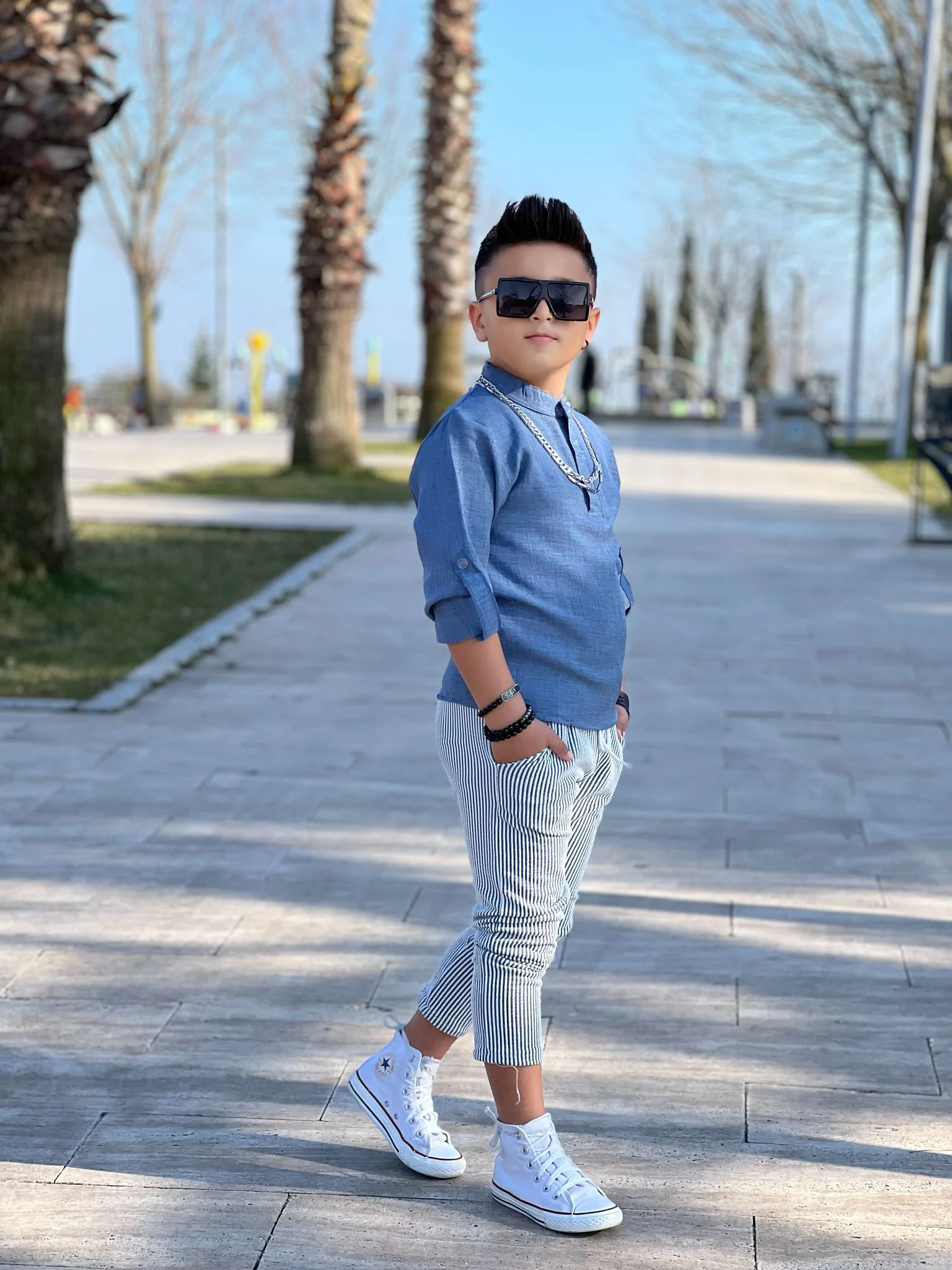 MODAVALS HAKİM YAKA KOL KATLAMALI BADİ & BELİ LASTİKLİ BAĞCIKLI C