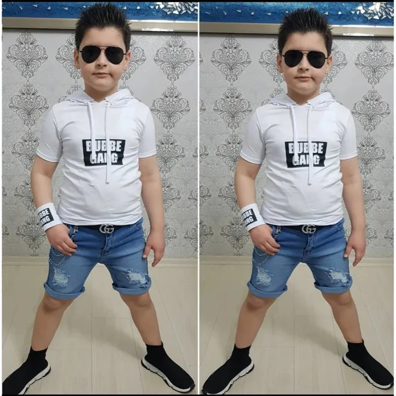 MODAVALS KAPİŞONLU SWEAT BİLEKLİK ZİNCİR AKSESUARLI 4 PARÇA ERKEK