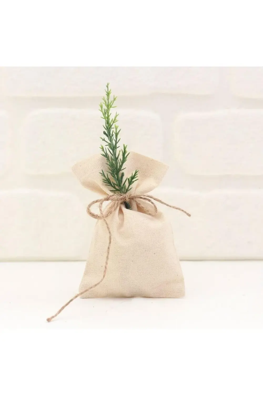 modaview Düz Krem Ham Bez Kese, 10X15 Cm 10 Adet buywhiz 1174074