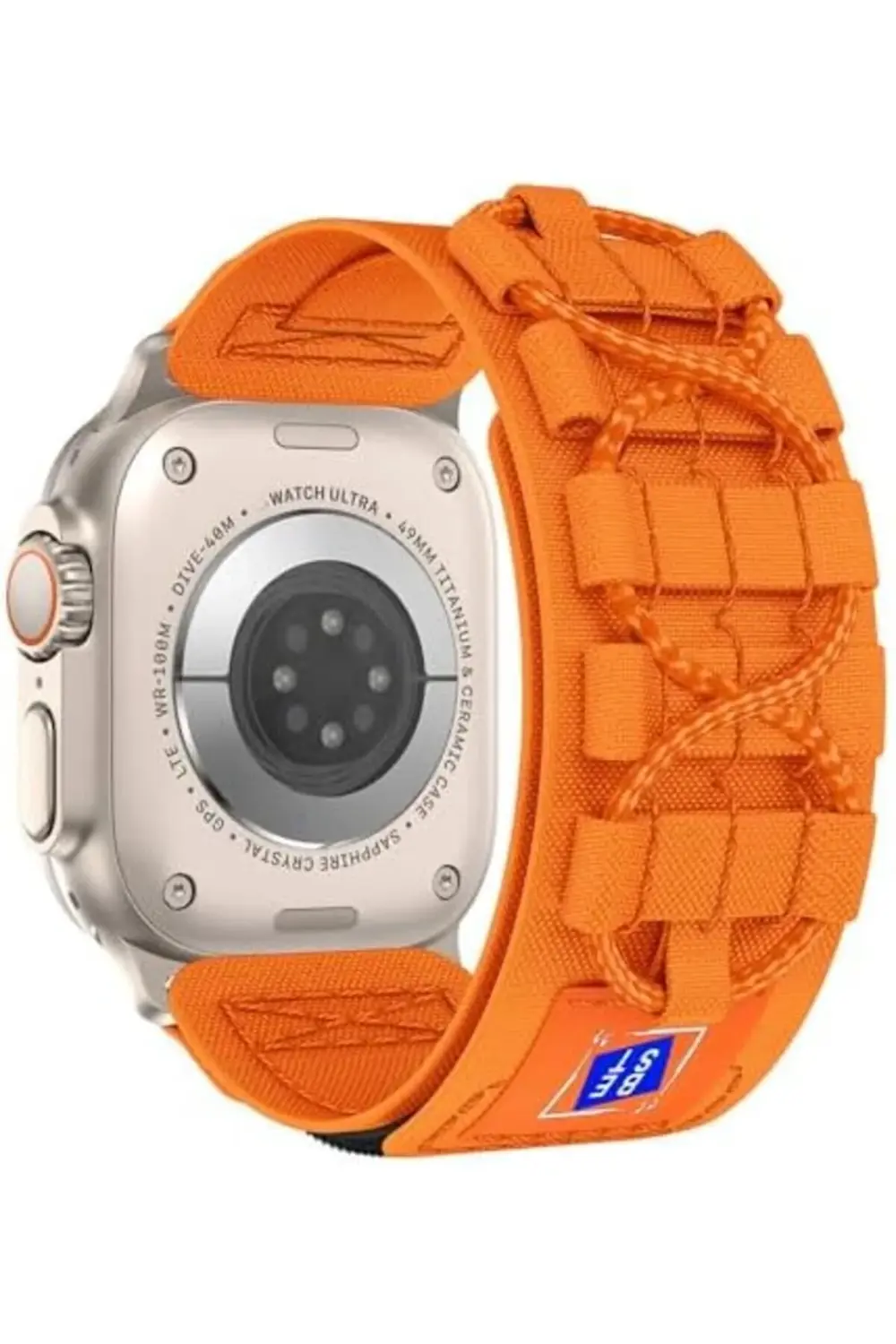 modaview İle Uyumlu 42mm KRD-99 Hasır Kordon Turuncu buywhiz 1174