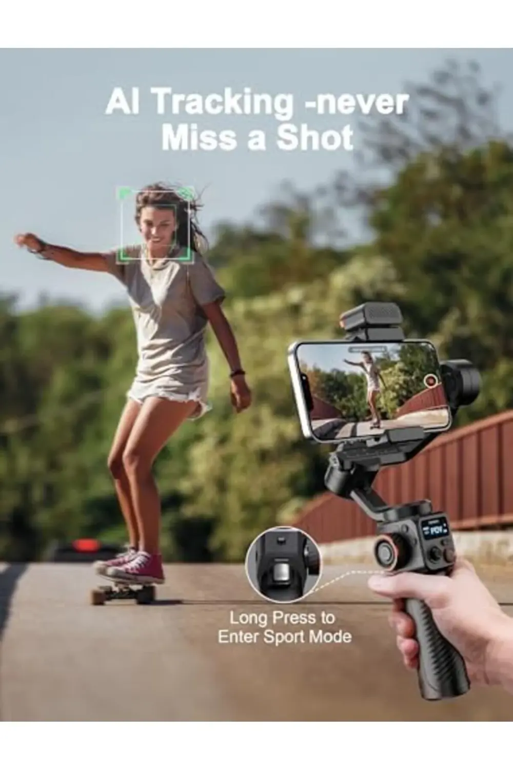 modaview İsteady M6 Kit Akıllı Telefon Görüntü Sabitleyici Gimbal