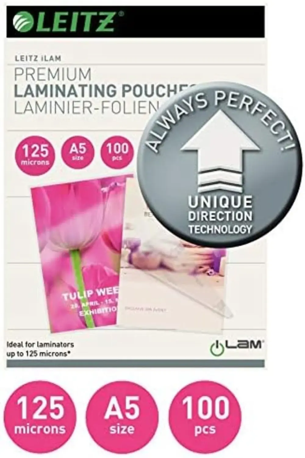 modaview laminasyon folyosu, parlak, şeffaf, A5, UDT, folyo kalın