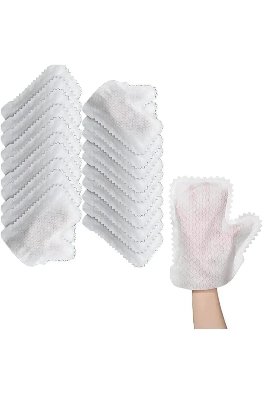 modaview Mikrofiber Temizlik Eldiveni, 10 Adet, Çok Amaçlı Toz Al