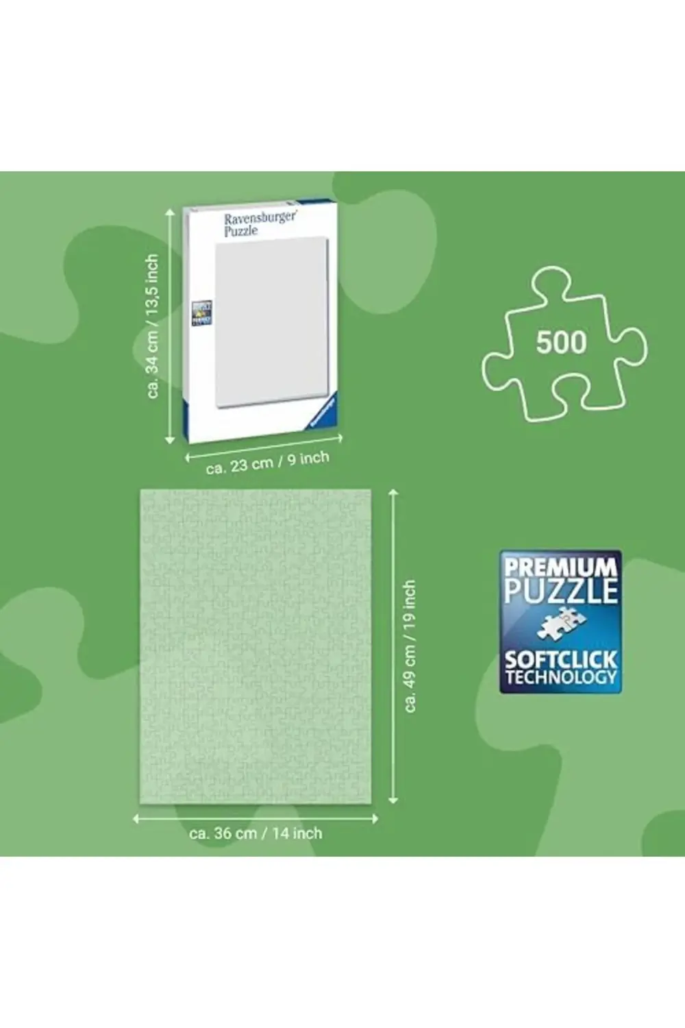 modazone 500p Puzzle Gizemli Geyik, Yapboz modaflicker 1063348