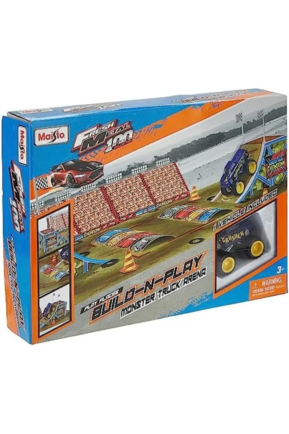 modazone Fresh Metal -N-Play Truck Set modaflicker 1063348