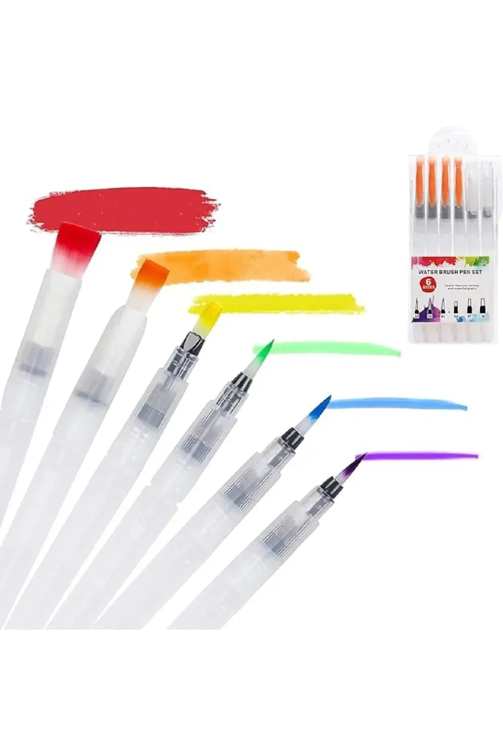 modazone SU HAZNELİ SULU FIRÇASI 6'LI PAKET goldhype 842385