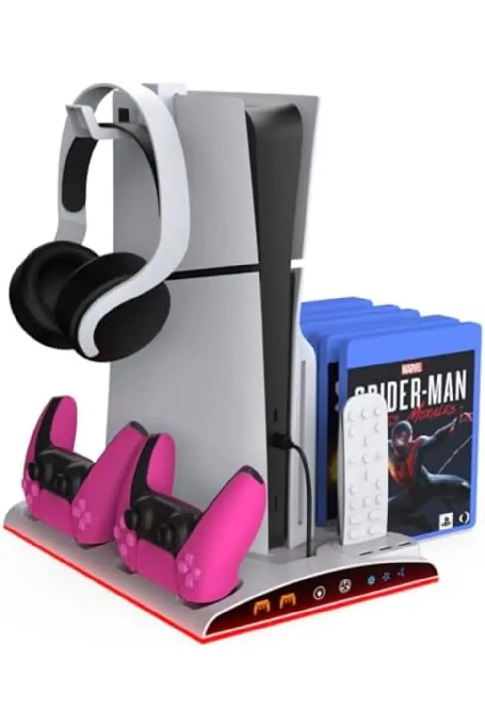 modazone TP5-3570 PS5 Soğutucu Organizatör 2 Fanlı Kol Şarj Edici