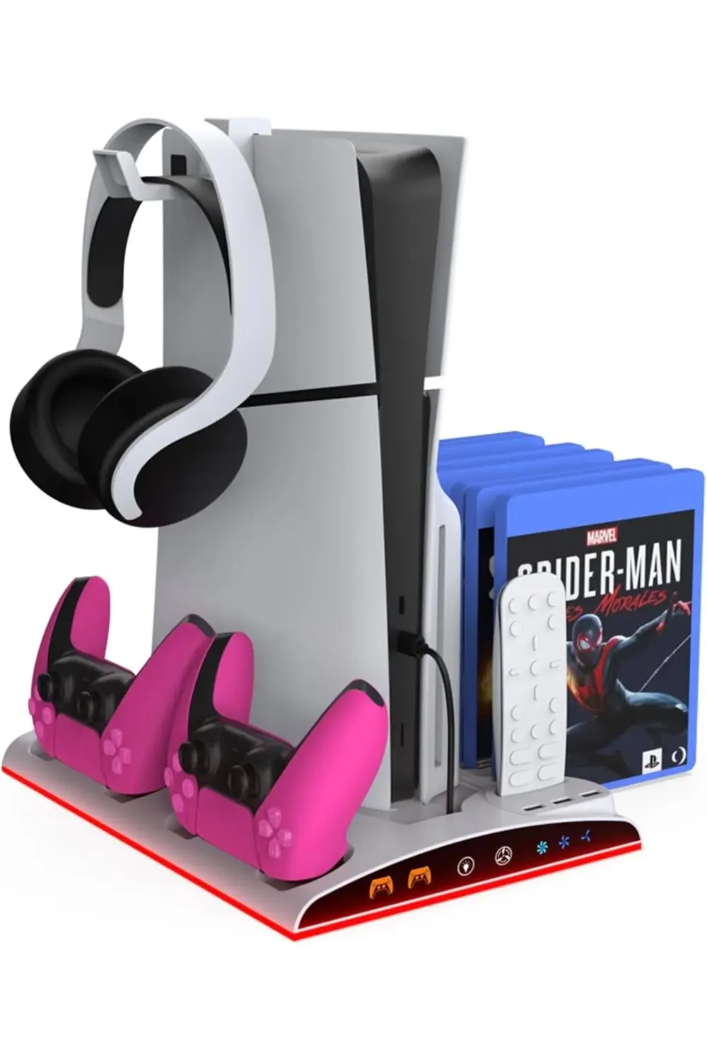 modazone TP5-3570 PS5 Soğutucu Organizatör 2 Fanlı Kol Şarj Edici