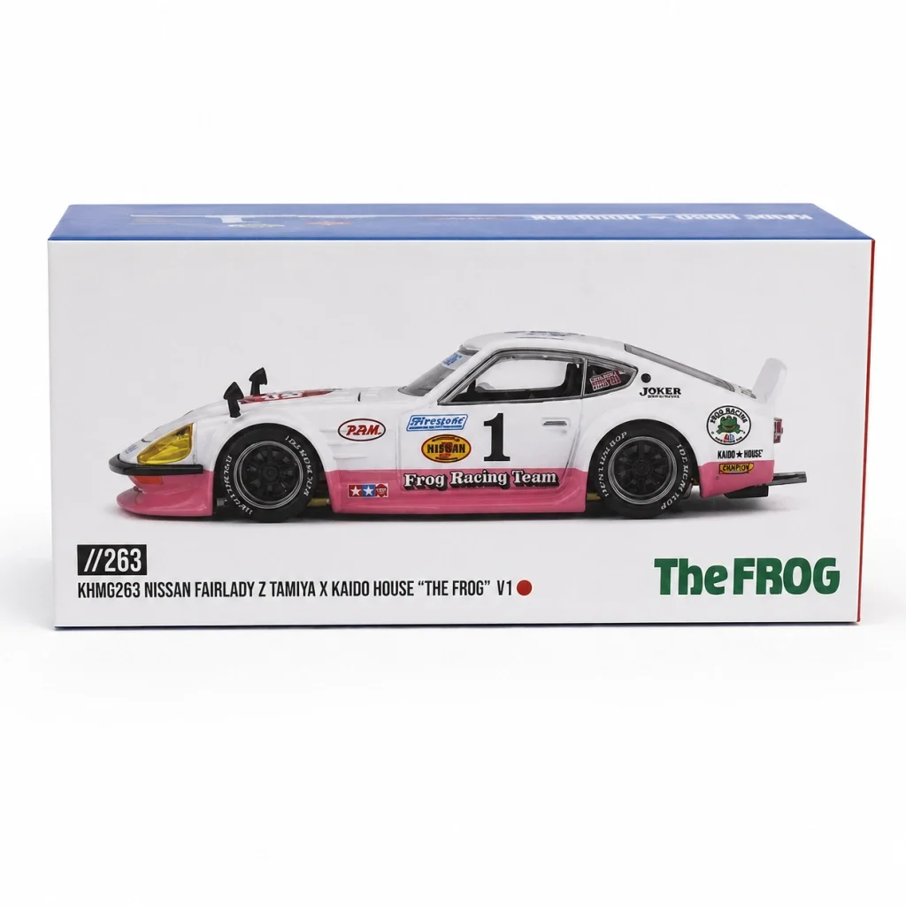 Model Araç KaidoHouse 1/64 Nissan Fairlady Z TAMIYA x KAIDO HOUSE "The FROG" V1 Model Araç KaidoHouse 1/64 Nissan Fairlady Z TAMIYA x KAIDO HOUSE "The FROG" V1