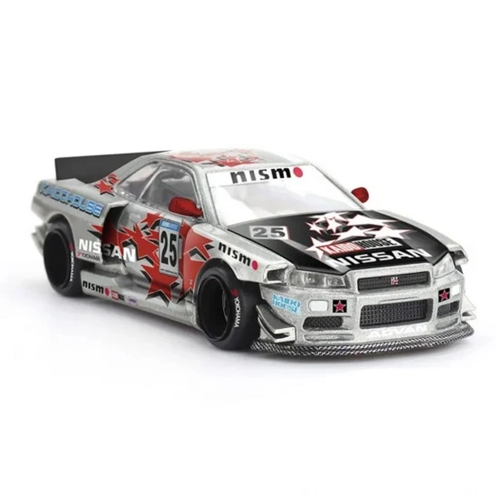 Model Araç x KaidoHouse 1/64 Nissan Skyline GT-R (R34) Kaido Star Racing V1 Fiyatı, Yorumları ve Özellikleri