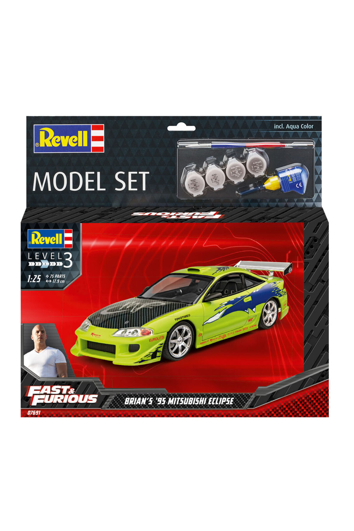 Revell Model Set Araba Ff Brians 95 Eclipse 67691