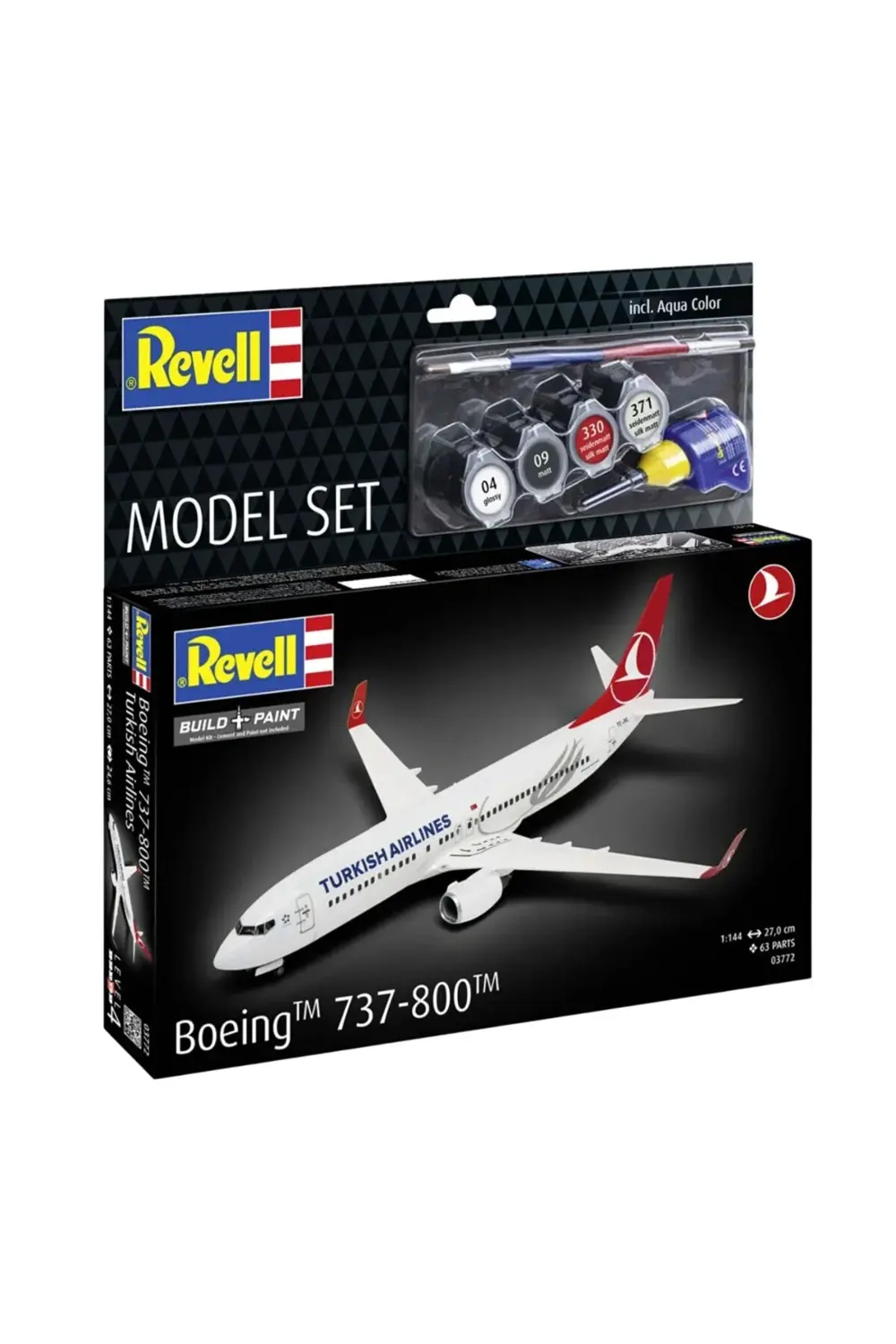 Model Set Türk Hava Yolları/Turkish Airlines Boeing 737-800