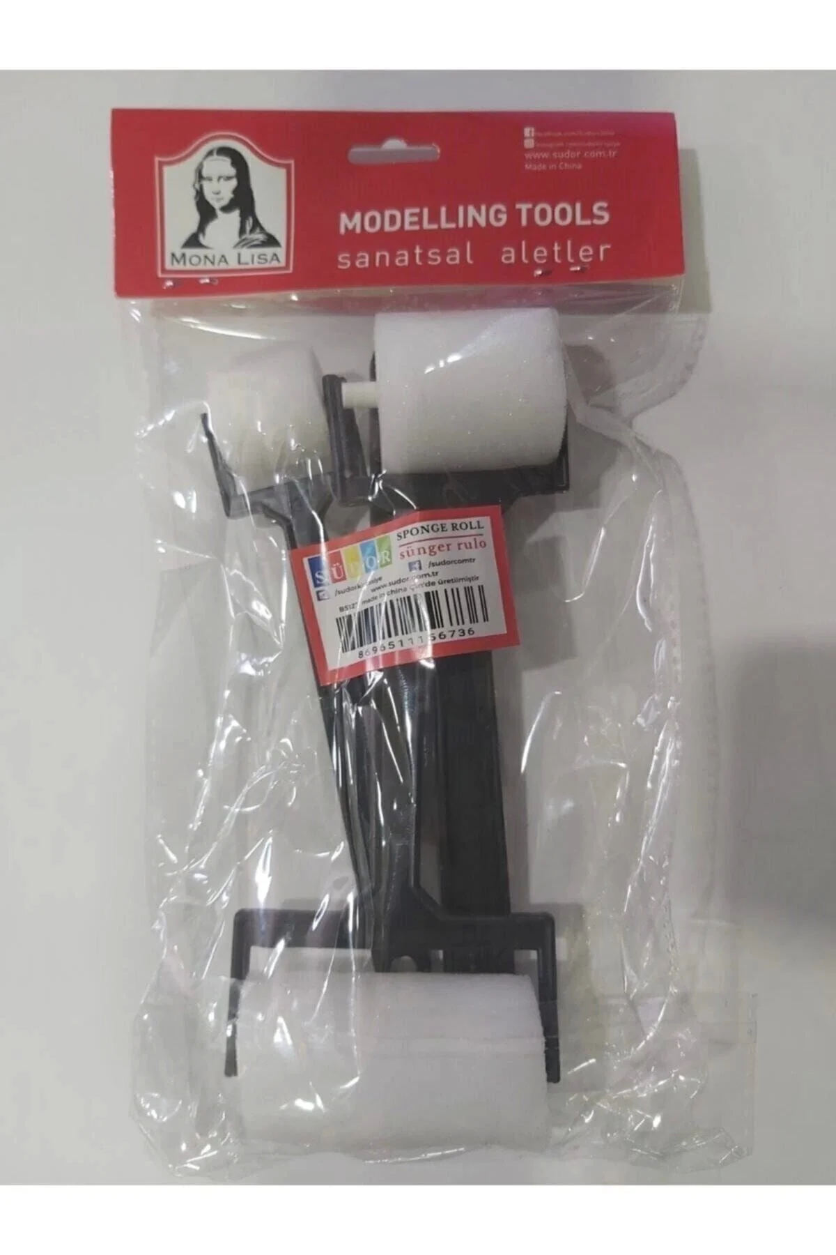 Modelling Tools Sanatsal Aletler Sünger Rulo 3lü Set
