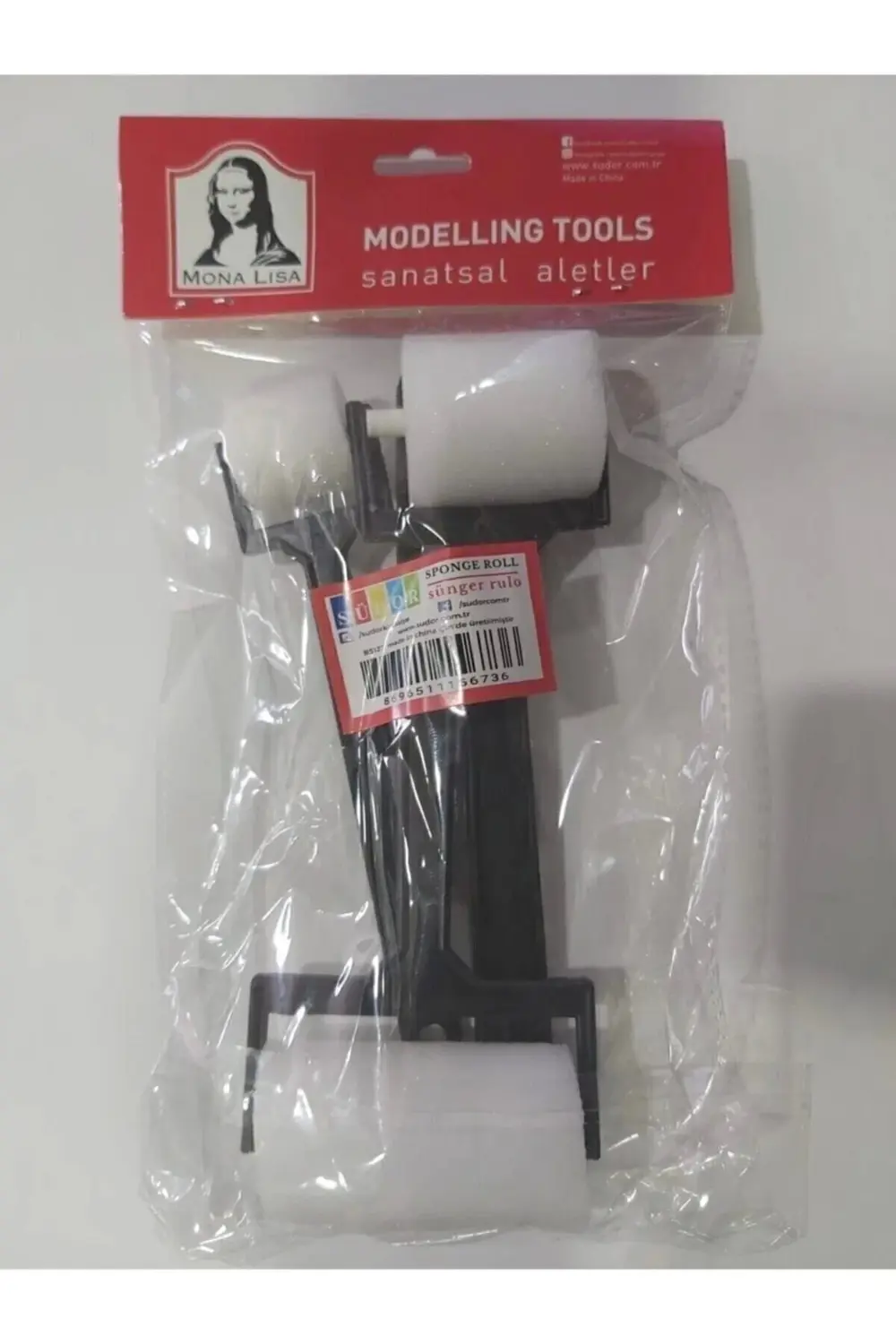 Modelling Tools Sanatsal Aletler Sünger Rulo 3lü Set