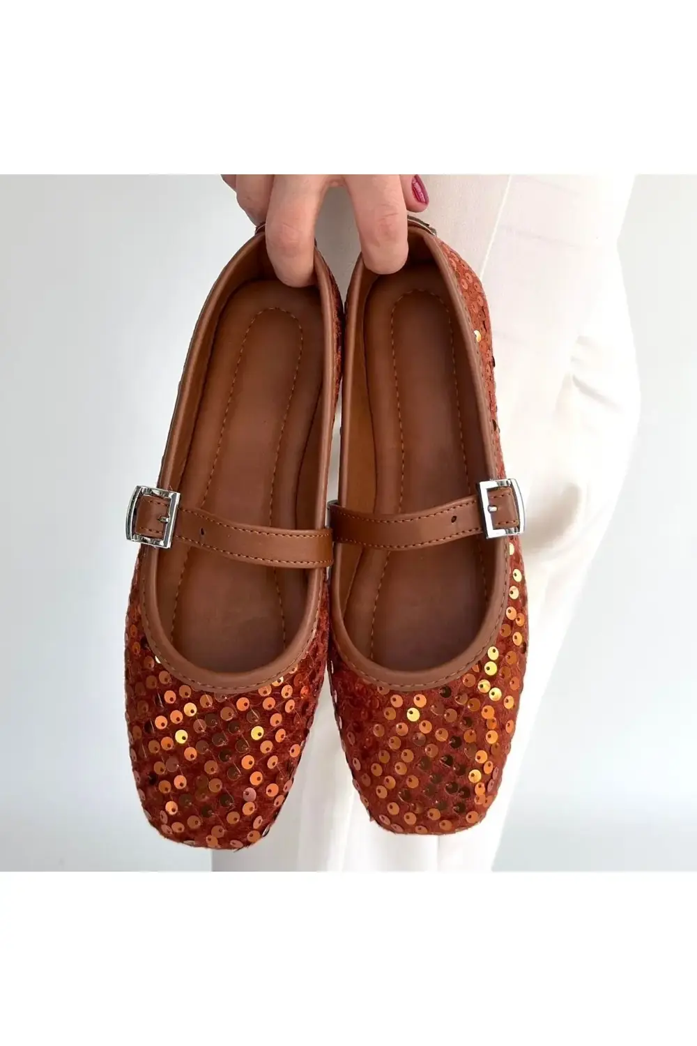 Moden Taba Süet Babae Ayakkabı Moden Taba Süet Babae Ayakkabı