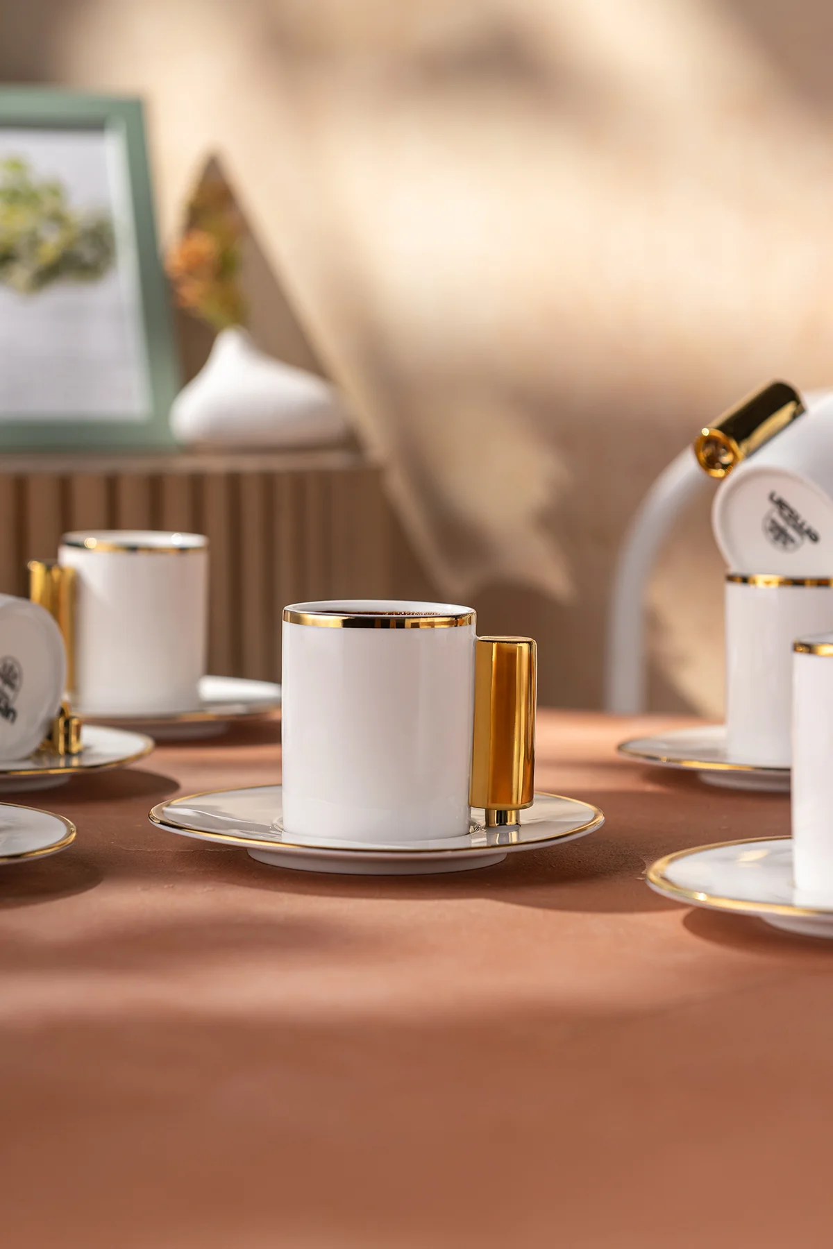 Modern 80 ml 6'lı Kahve Fincan Takımı