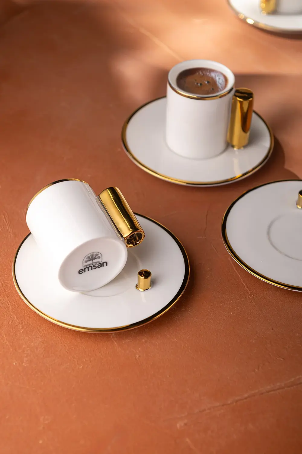 Modern 80 ml 6'lı Kahve Fincan Takımı