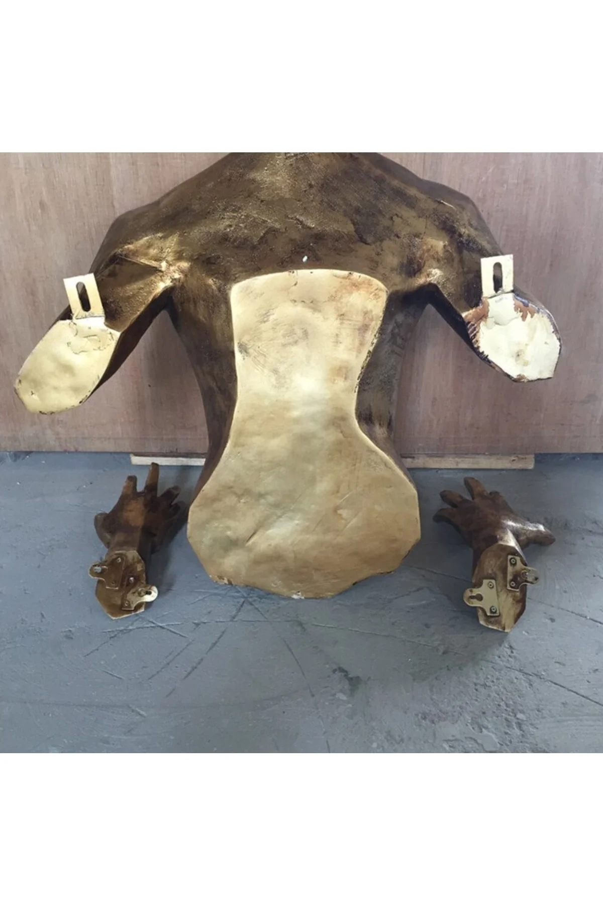 Modern Adam Duvar Dekoru Sculpture Angel Man Wall (giga Dev Boy)