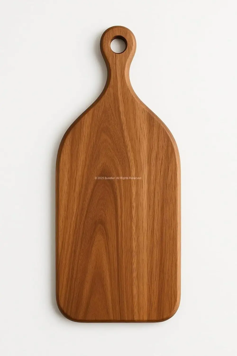 Modern Akasya Ağacı Kesme Tahtası 39x19 cm Ergonomik Asılabilir S