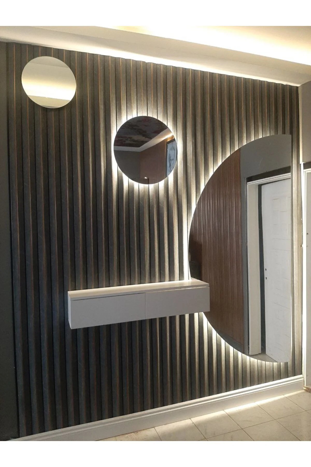 Modern Antre Salon Mutfak Dresuar %100 Mdf Demonte Fiyatı, Yorumları ve Özellikleri