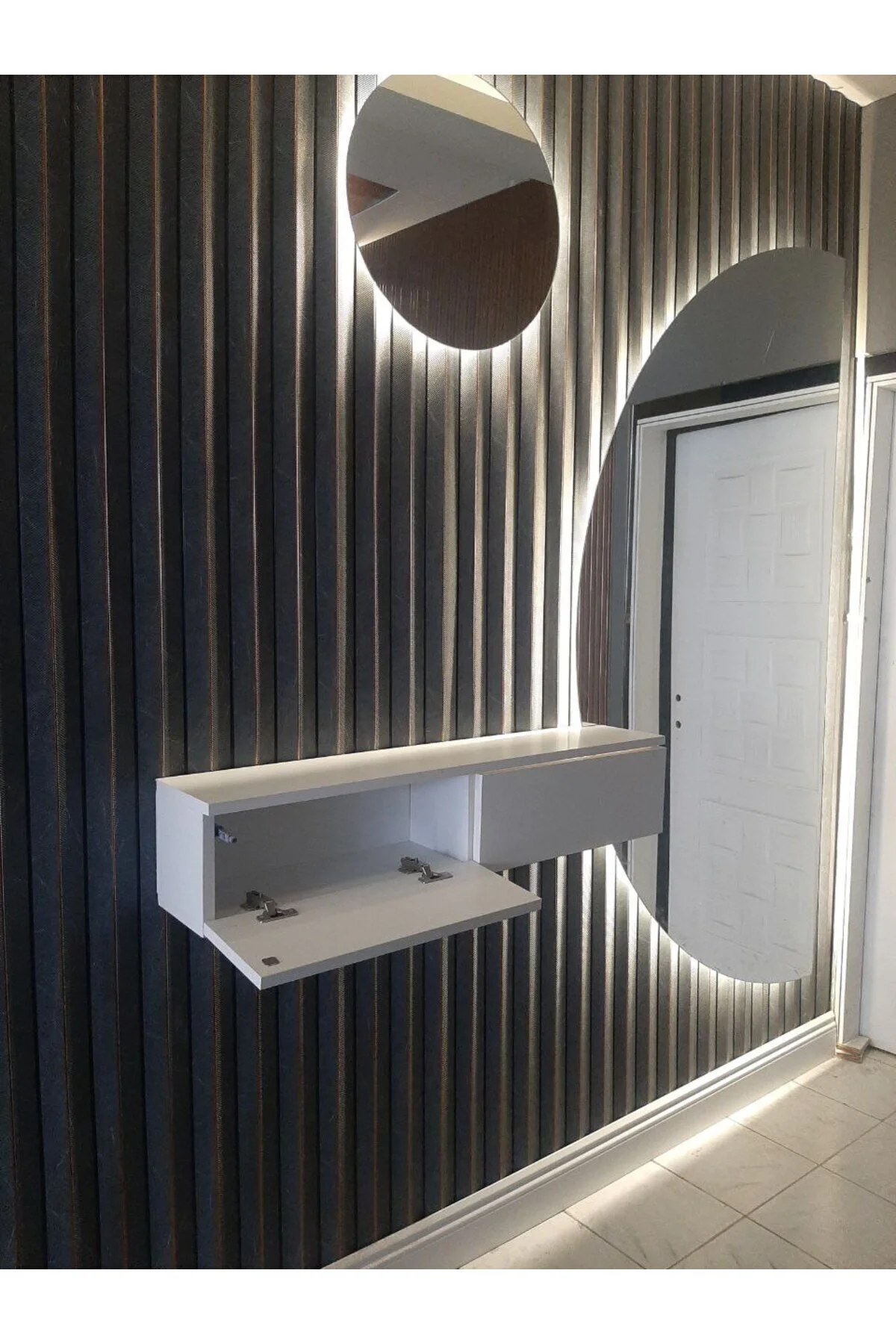 Modern Antre Salon Mutfak Dresuar %100 Mdf Demonte Fiyatı, Yorumları ve Özellikleri