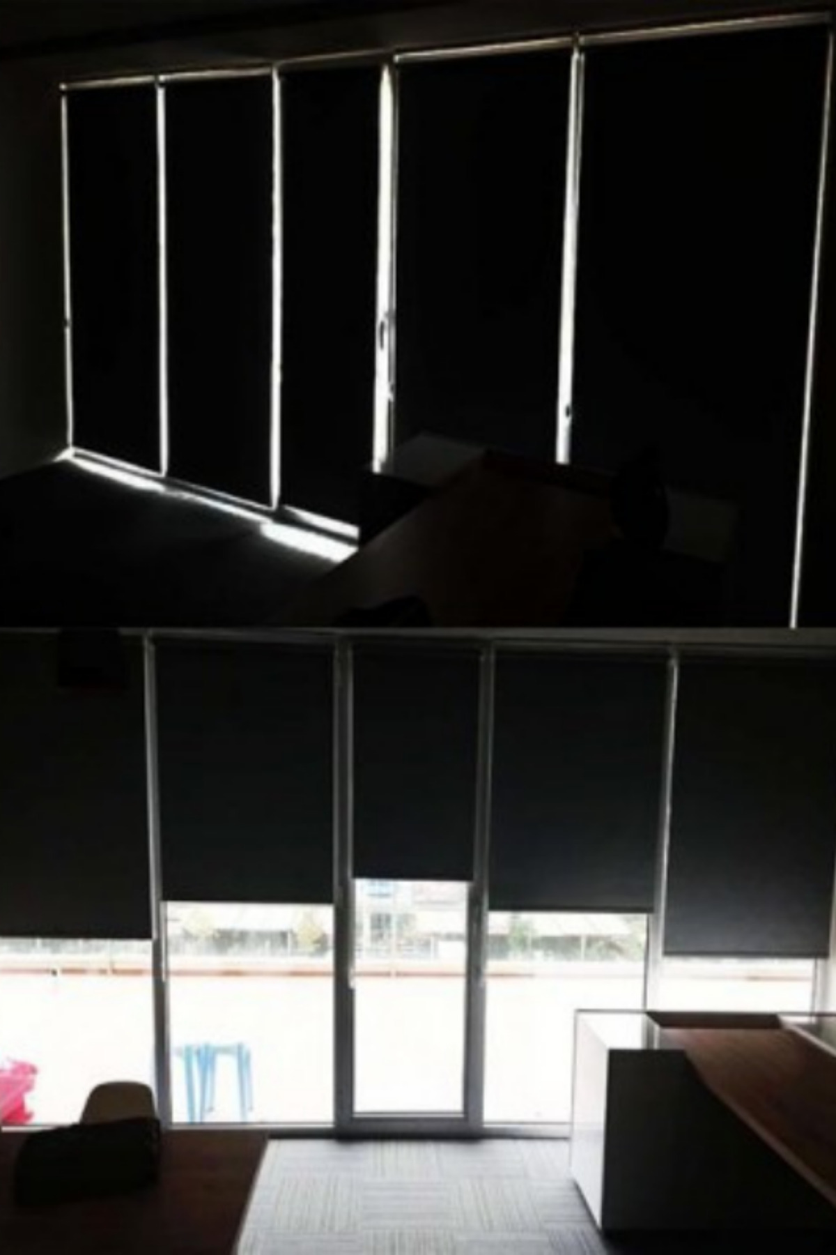 Modern Blackout %100 Karartma Çizilmez Stor Perde Alüminyum Kasal