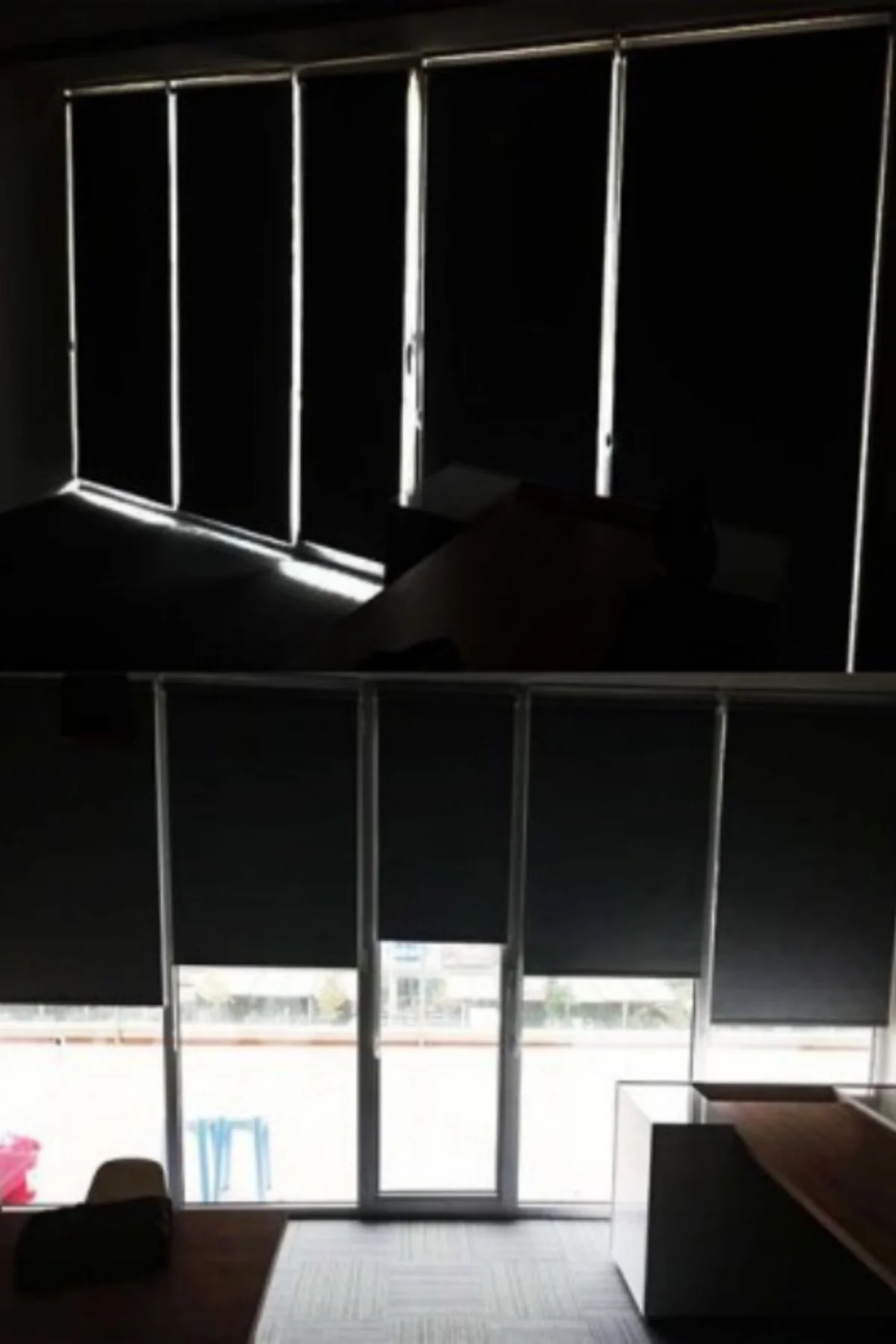 Modern Blackout %100 Karartma Çizilmez Stor Perde Alüminyum Kasal