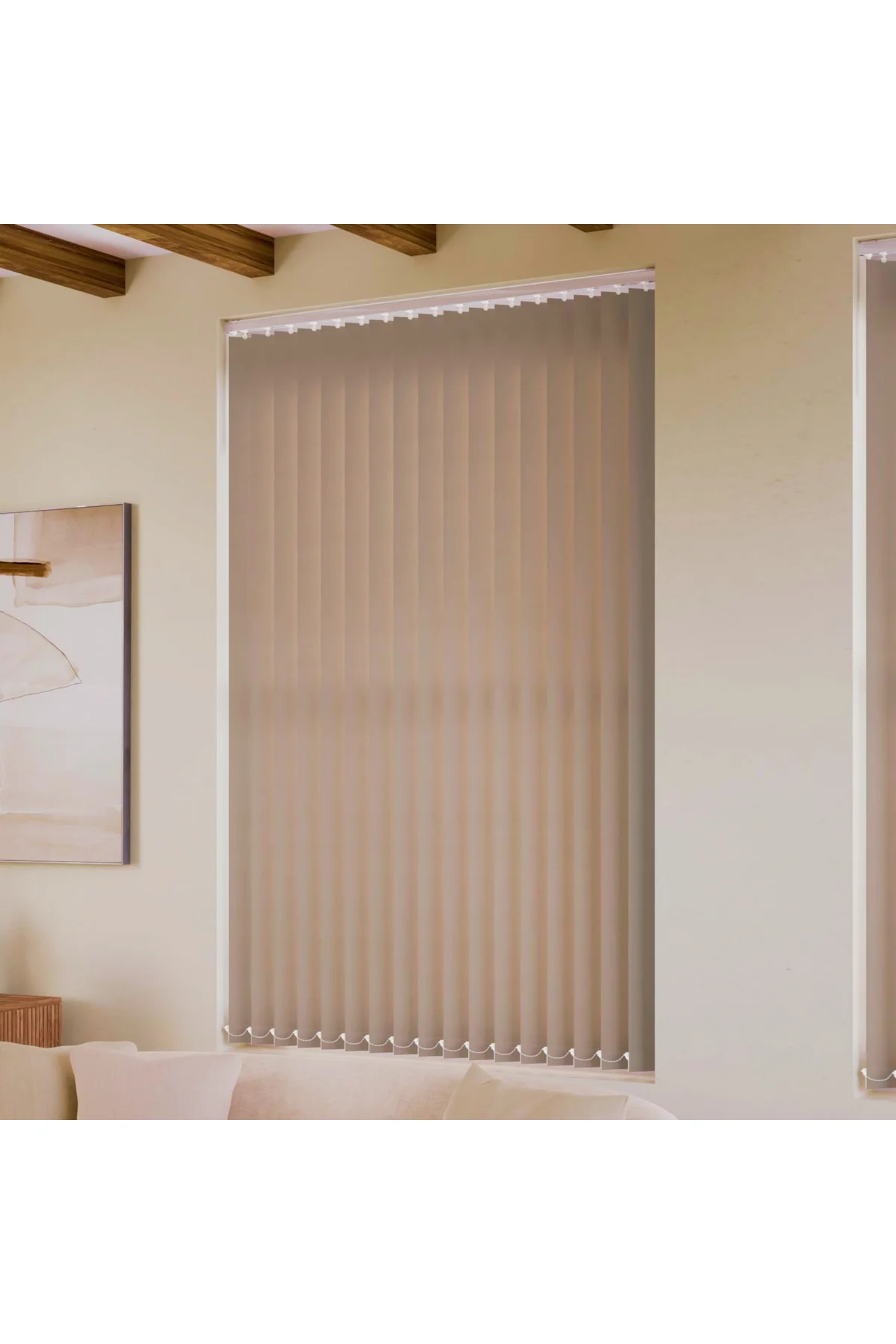 Modern Cappuccino Dikey Jaluzi Stor Perde / Ev, İşyeri ve Ofisler İçin Karartma Dikey Stor Perde, Alüminyum Kasalı Yüksek Kaliteli - W1810/CP Modern Cappuccino Dikey Jaluzi Stor Perde / Ev, İşyeri ve Ofisler İçin Karartma Dikey Stor Perde, Alüminyum Kasalı Yüksek Kaliteli - W1810/CP