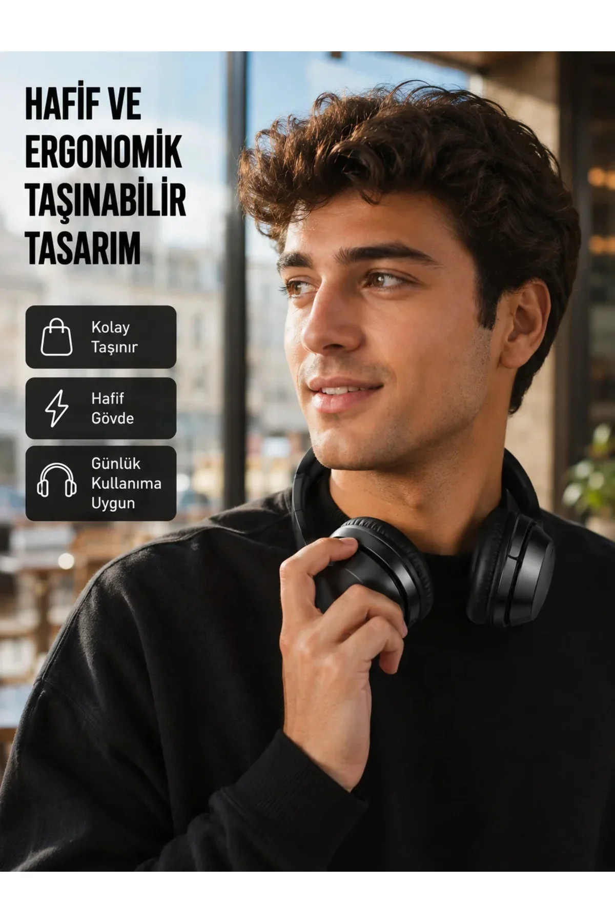 Modern Cihazlarla Uyumlu Kablolu Kulaklık – Yüksek Ses Kalitesi, Gürültü Azaltıcı Mikrofon Yeni Nesi