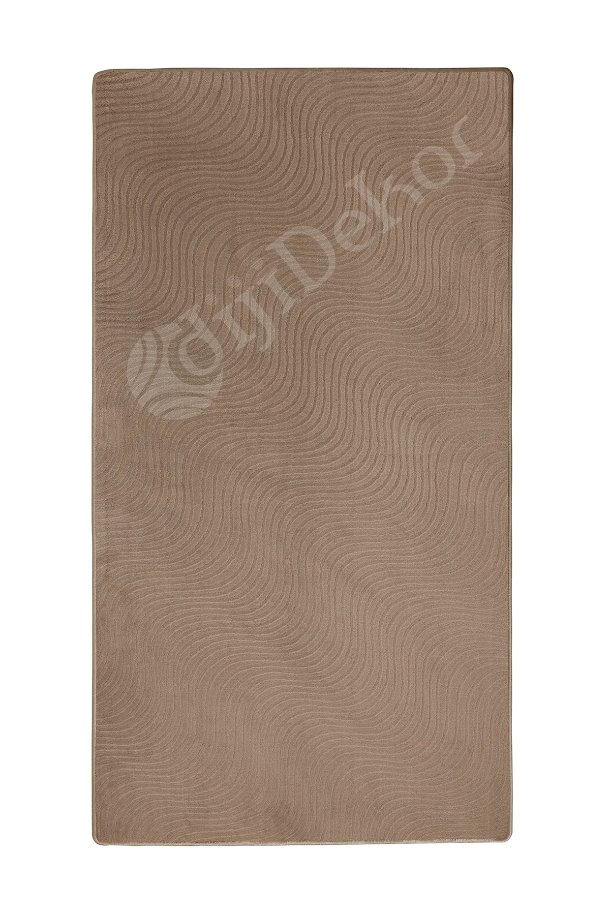 MODERN DALGALI TASARIMLI KAHVE RENKLİ Yıkanabilir Kaymaz Kesme HALI Yolluk 60x350 MODERN DALGALI TASARIMLI KAHVE RENKLİ Yıkanabilir Kaymaz Kesme HALI Yolluk 60x350