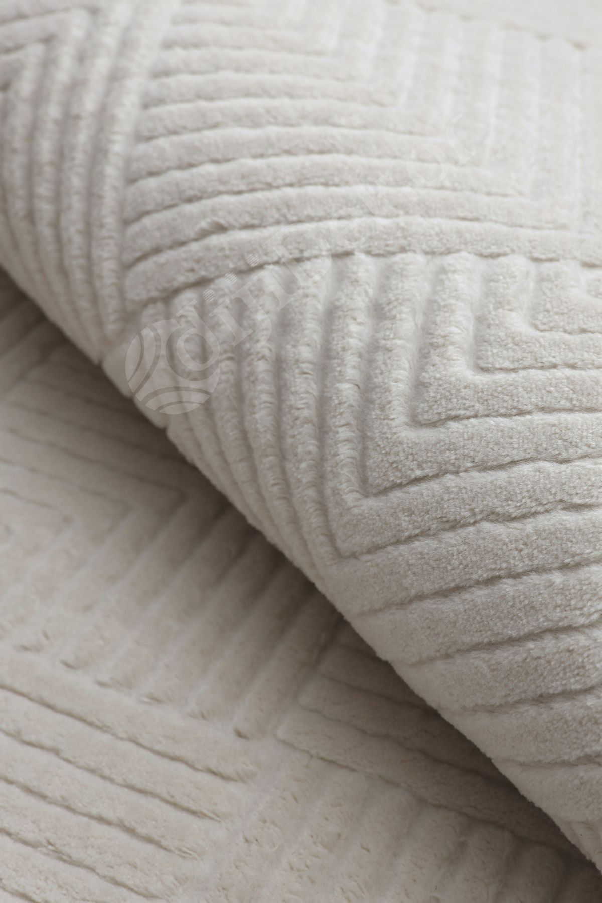 MODERN DAMA TASARIMLI KREM RENKLİ Yıkanabilir Kaymaz Kesme HALI Yolluk 60x350