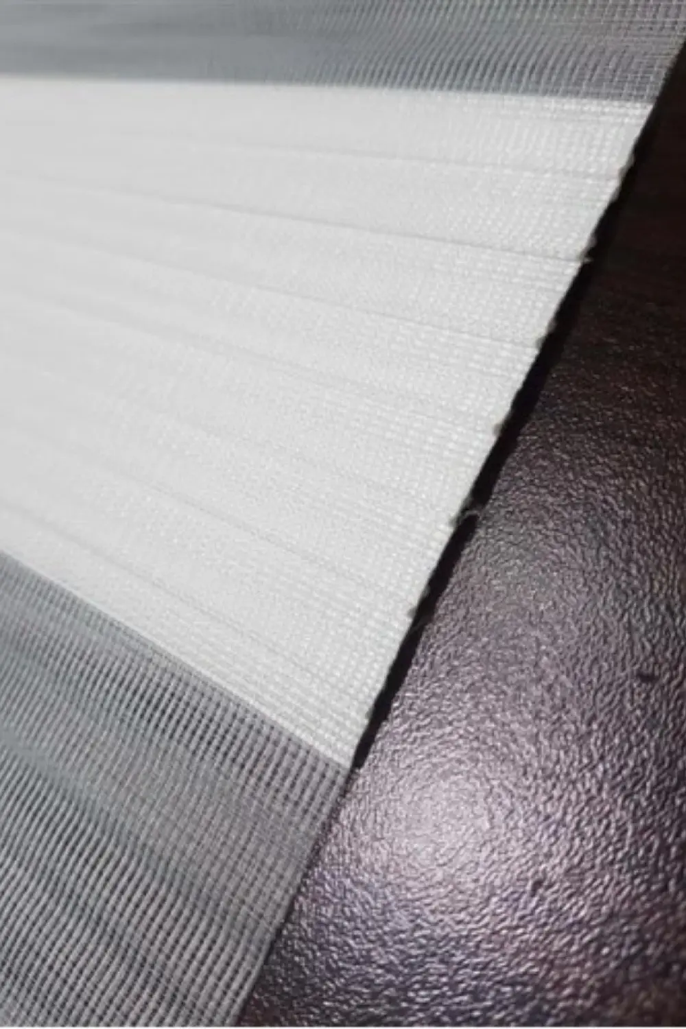 Modern Dar Pliseli Zebra Perde Alüminyum Kasalı Yüksek Kaliteli -