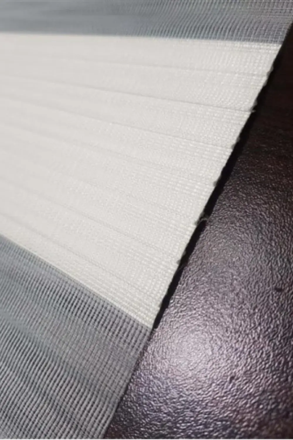 Modern Dar Pliseli Zebra Perde Alüminyum Kasalı Yüksek Kaliteli -