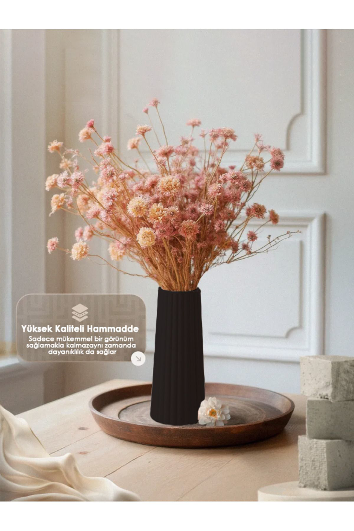 Modern Dekoratif Vazo –  Çok Amaçlı Dekoratif Vazo (Renk Seçenekl