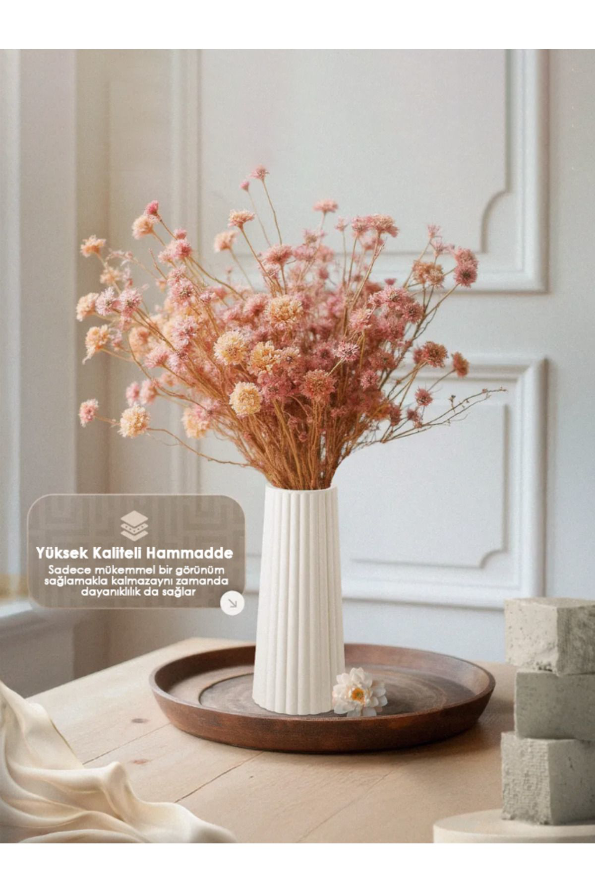 Modern Dekoratif Vazo –  Çok Amaçlı Dekoratif Vazo (Renk Seçenekl