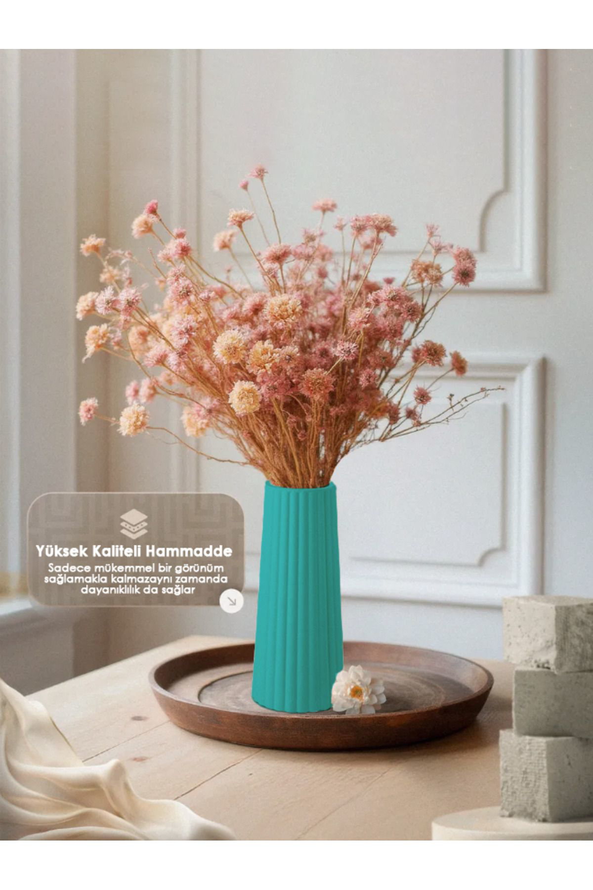 Modern Dekoratif Vazo –  Çok Amaçlı Dekoratif Vazo (Renk Seçenekl