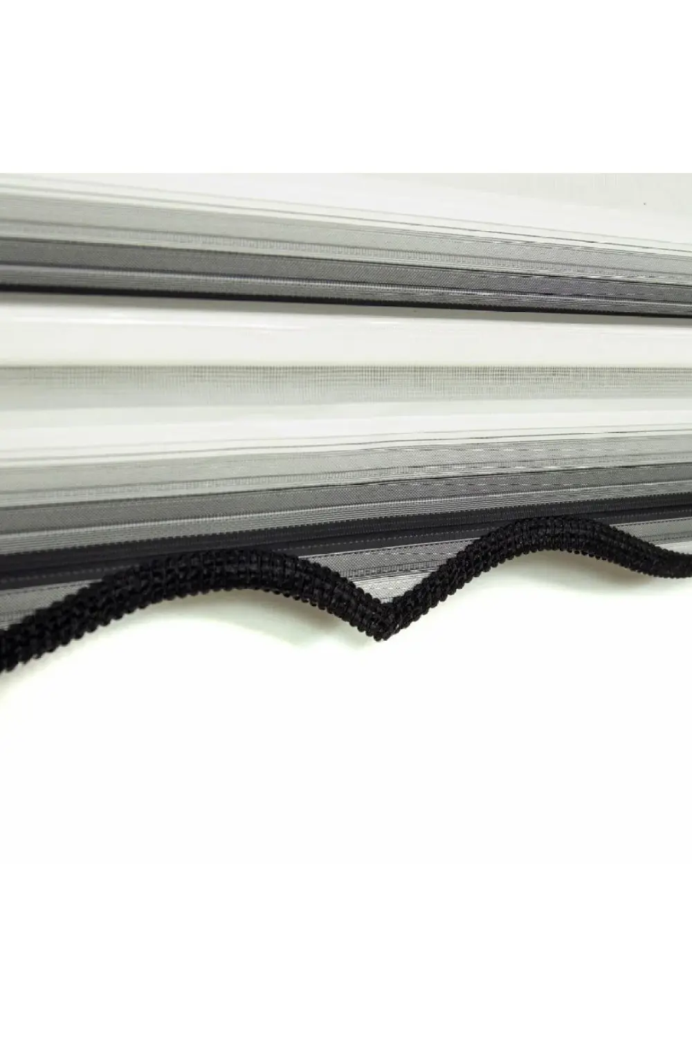 Modern Dekoratif Degrade Renk Geçişli Zebra Stor Perde Alüminyum