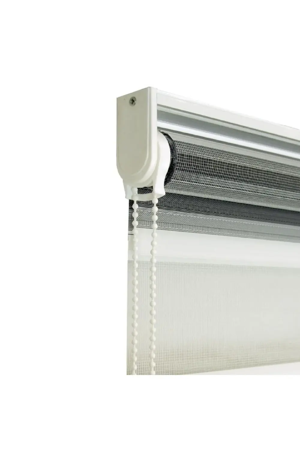 Modern Dekoratif Degrade Renk Geçişli Zebra Stor Perde Alüminyum