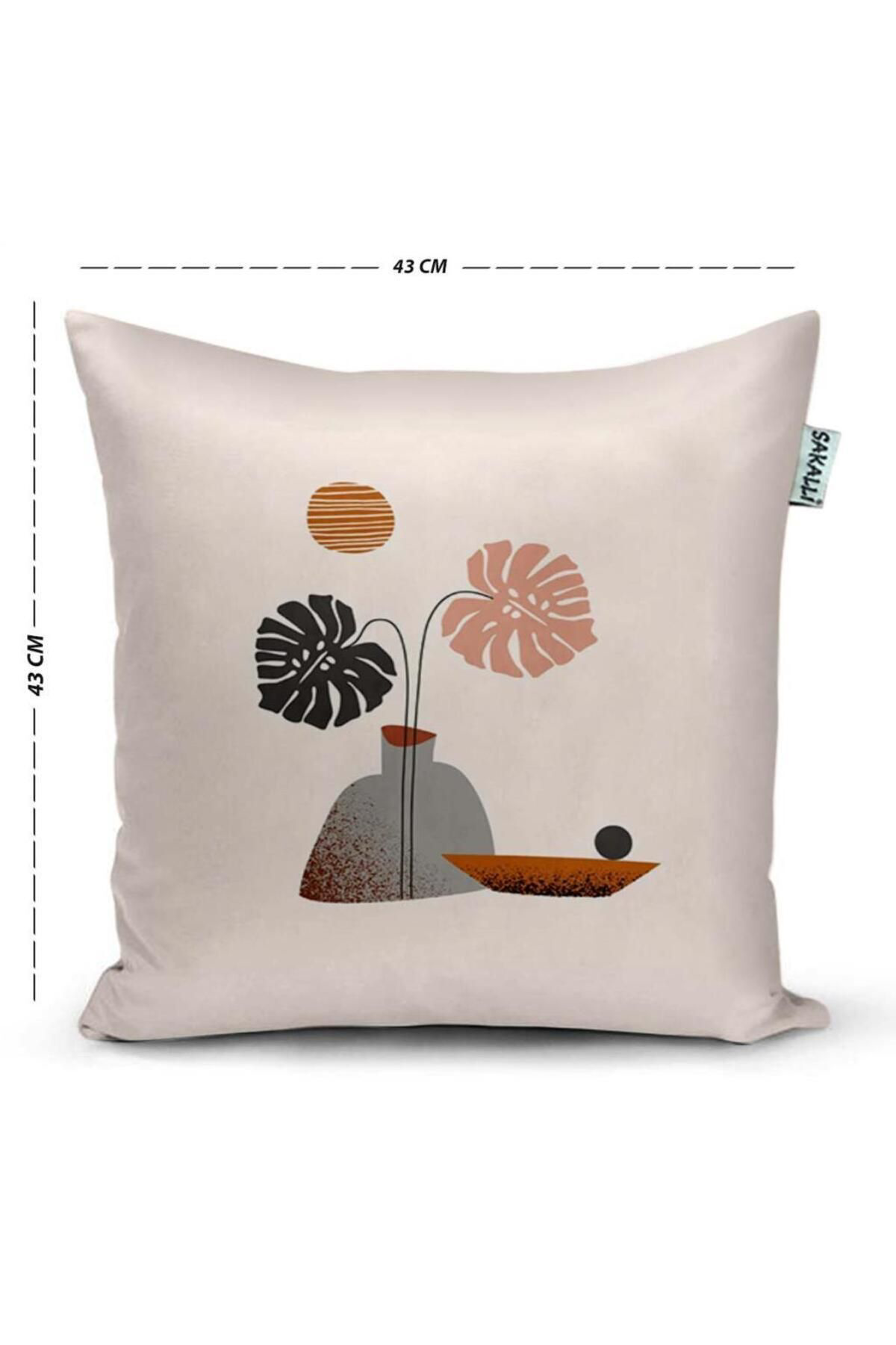 Modern Desen 3D Dijital Baskılı Dekoratif Kırlent Kılıfı