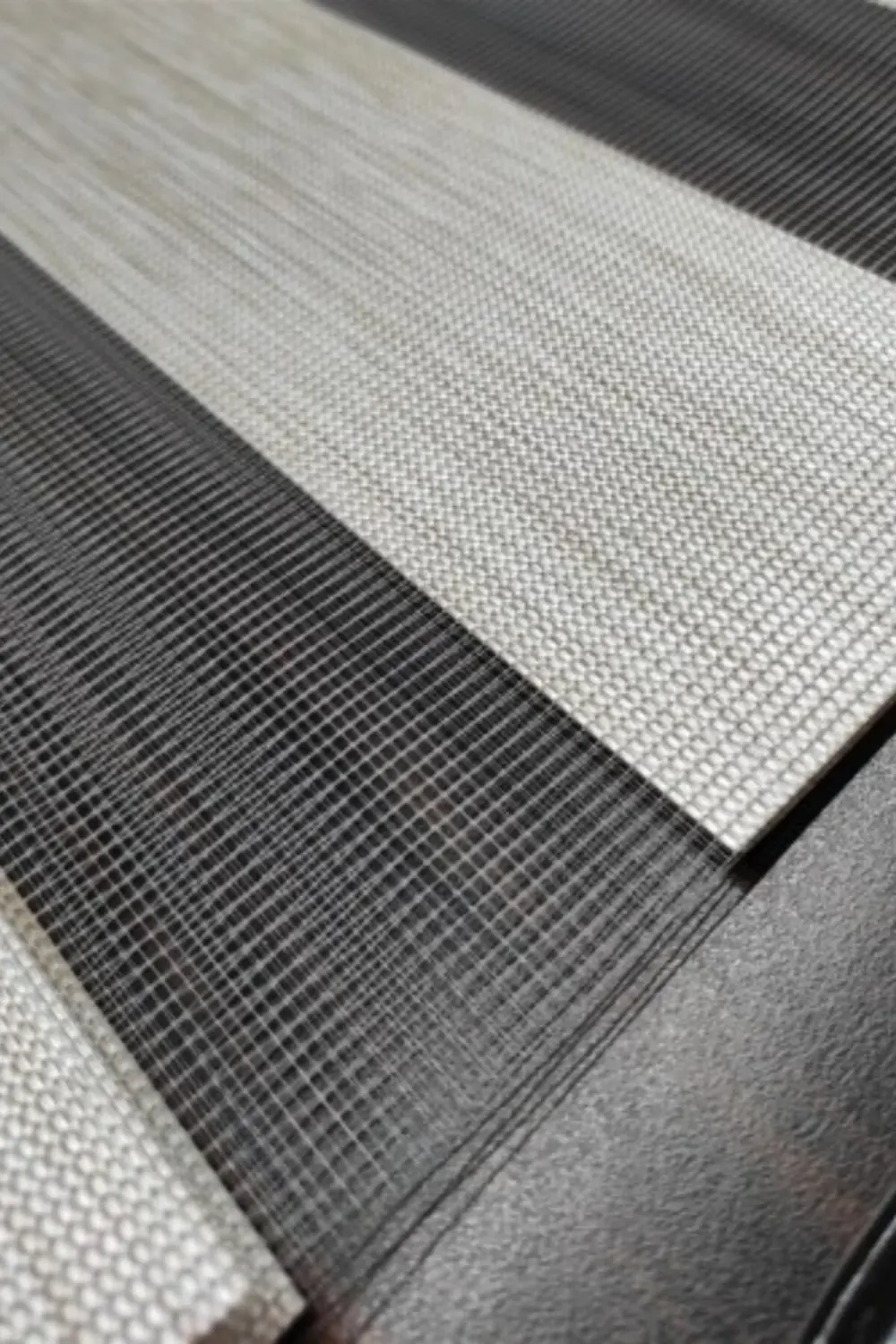 Modern Ev, Ofis Bambu Zebra Stor Perde Alüminyum Kasalı Yüksek Ka