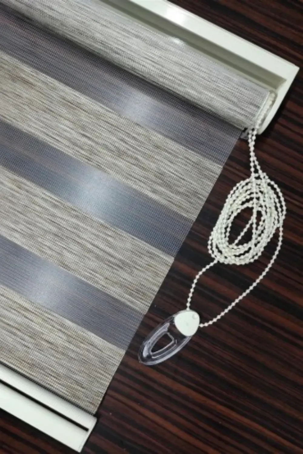 Modern Ev, Ofis Bambu Zebra Stor Perde Alüminyum Kasalı Yüksek Ka