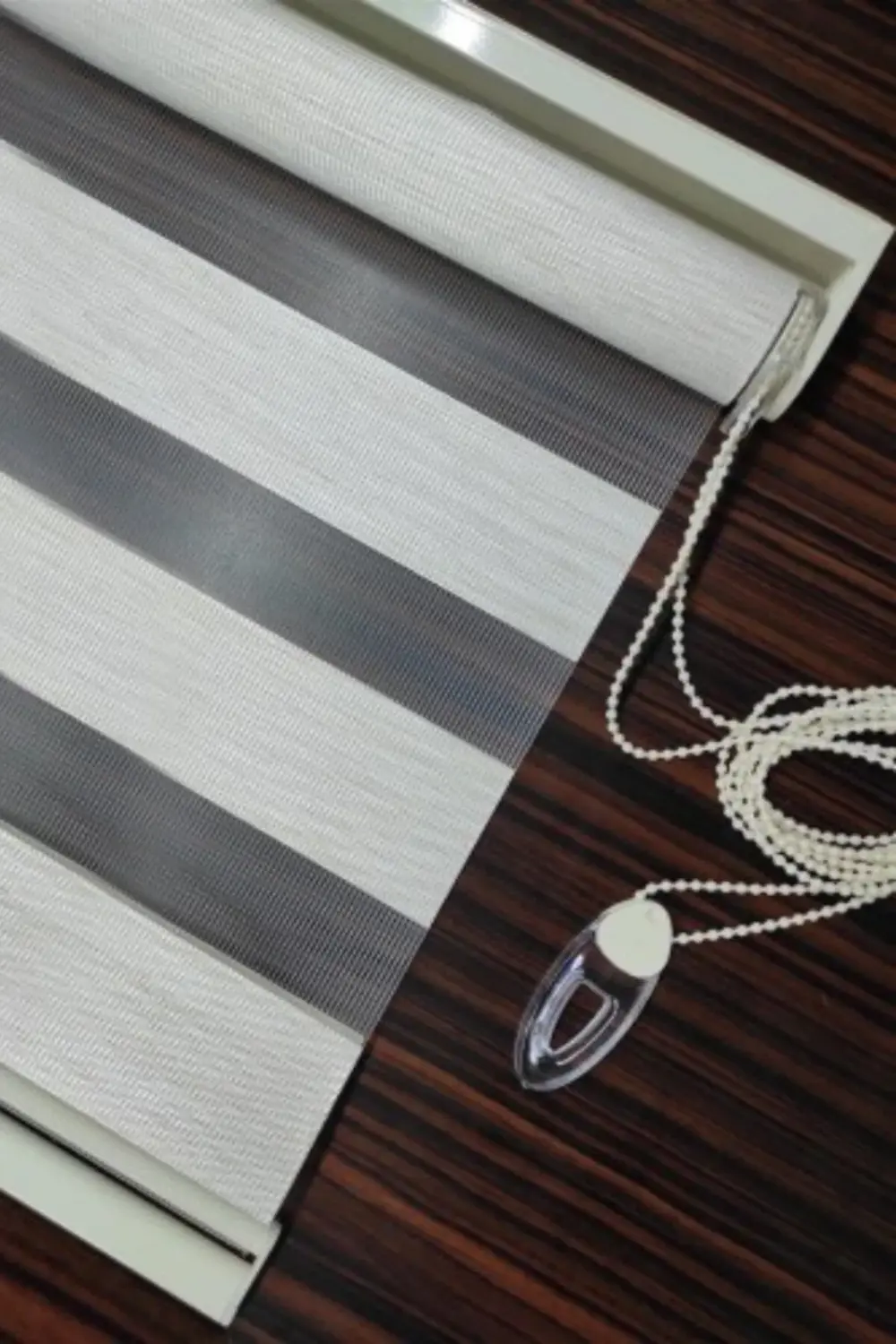 Modern Ev, Ofis Bambu Zebra Stor Perde Alüminyum Kasalı Yüksek Ka