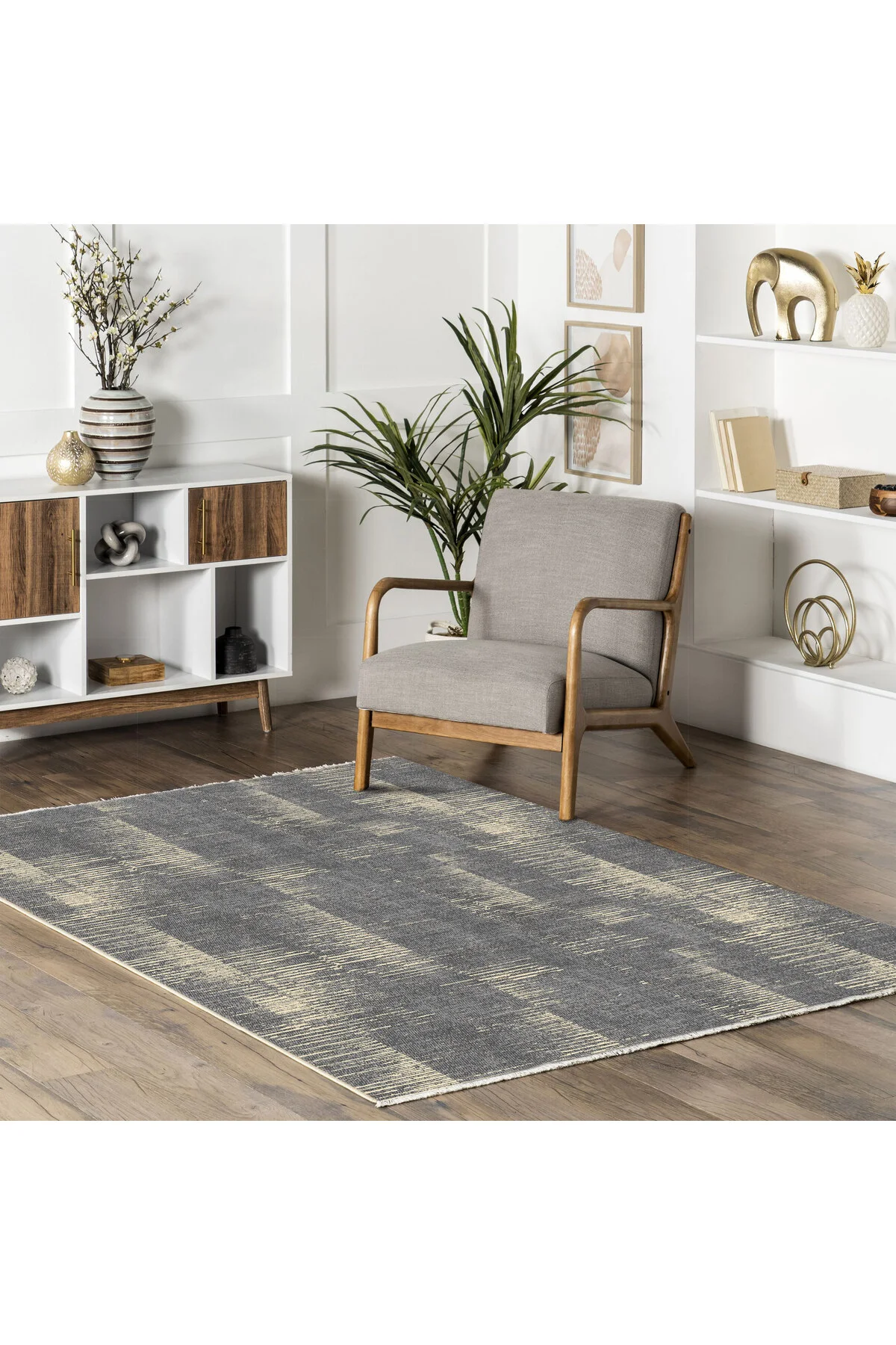 Modern Gri Şönil Halı Kilim Yolluk Kaymaz Yıkanabilir Saçaklı Yatak Odası Koridor Mutfak Salon Modern Gri Şönil Halı Kilim Yolluk Kaymaz Yıkanabilir Saçaklı Yatak Odası Koridor Mutfak Salon