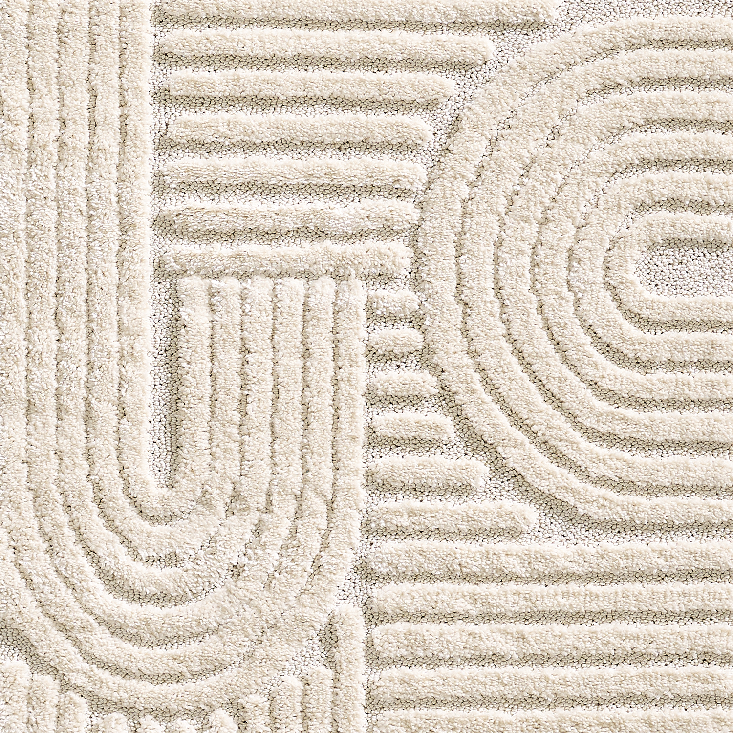 Anaska Home Modern Halı Cool Halı Krem Halı Düz Renk Halı Salon Halısı Mutfak