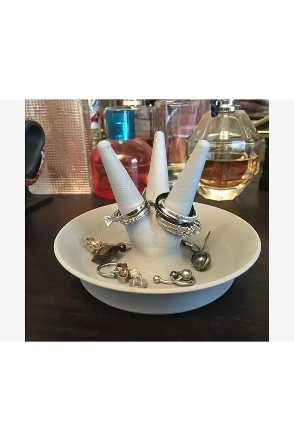 Modern Kase Yüzük Takı Standı